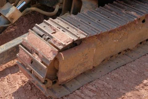Excavator part Stock Photos