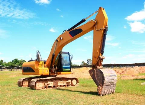 Excavator 库存照片