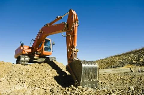 Excavator Stock Photos