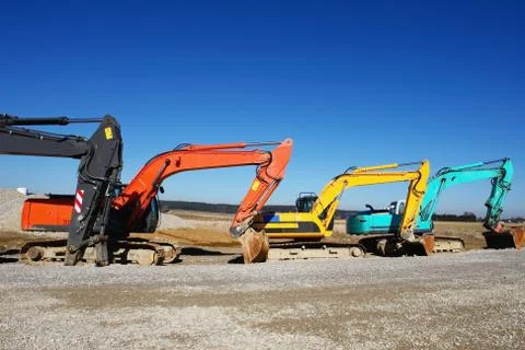 Excavator Stock Photos