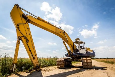 Excavator Foto stock