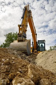 Excavator Stock Photos