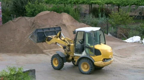 Excavator work Stock Footage 151056