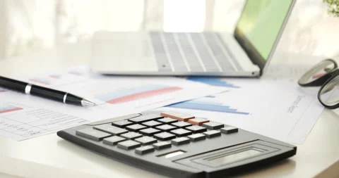 Excel graph with Spreadsheet Document showing Information Financial Startup Conc Stock Footage 232291832