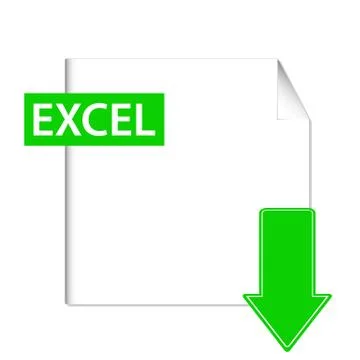 Excel icon Stock Illustration