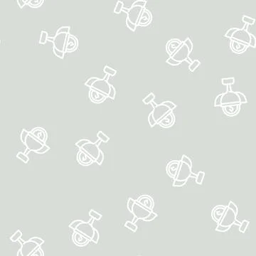 Excellence business ethics line vector seamless pattern Illustrazione stock