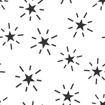 Excellence icon seamless pattern background. Star ribbon vector illustration  Illustrazione stock