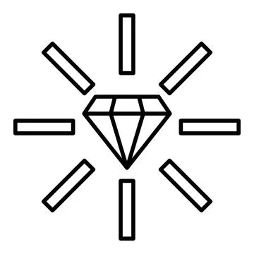 Excellence Line Icon Stock Illustration
