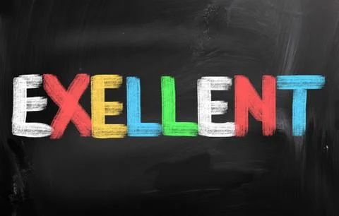 Excellent concept Stock Illustration