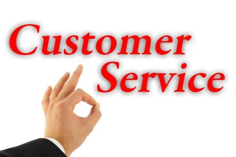 Excellent Customer Service Concept Stock Illustration