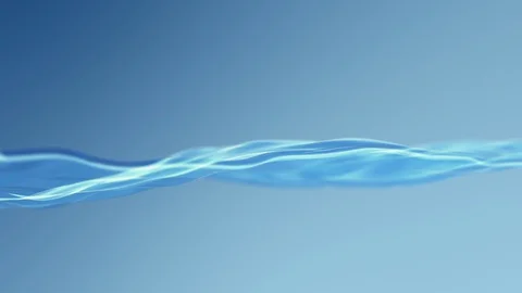 Excellent fluid motion. Waterline border. Slow motion. Looped animation. Stock Footage 129374670