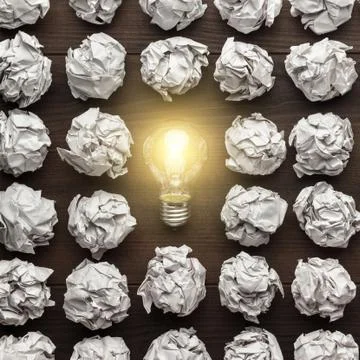 Excellent idea concept Stock Photos