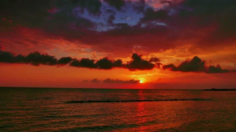 Excellent sunset views. Taymlaps Stock Footage 55808123