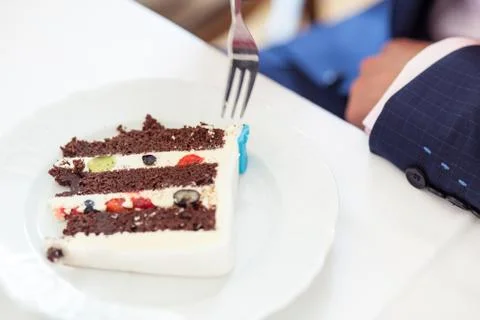 Excellent wedding cake Stock Photos