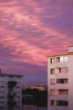 Exceptional sunset Stock Photos