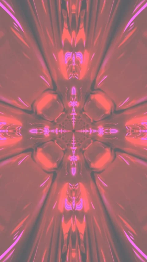 Exceptional tunnel vj loop screensaver with vibrant colors and seamless mot.. Stock Footage 321575896
