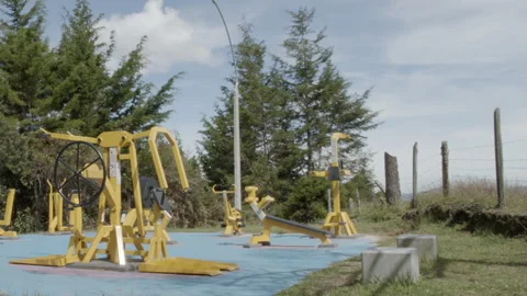 ExcersisePark Stock Footage 142055175