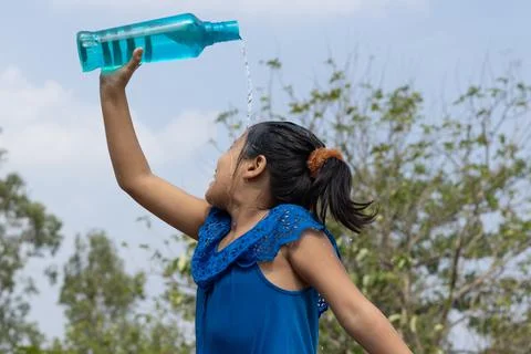 Excessive heat in Summer Stock Photos