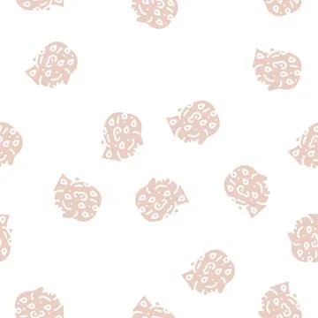 Excessive sweating glyph vector seamless pattern flat Stock Illustration