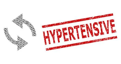 Exchange Arrows Recursive Collage of Exchange Arrows Items and Textured Stock Illustration