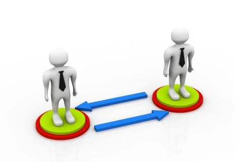 Exchange concept. Stock Illustration