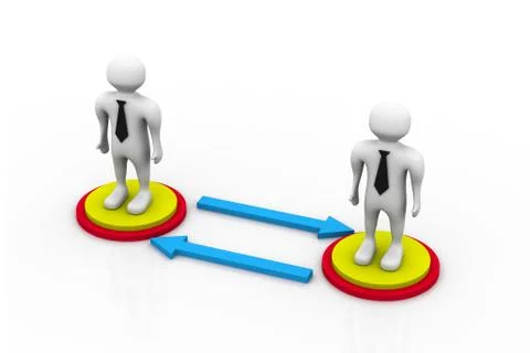 Exchange concept. Stock Illustration