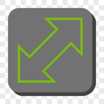 Exchange Diagonal Rounded Square Button Stock Illustration