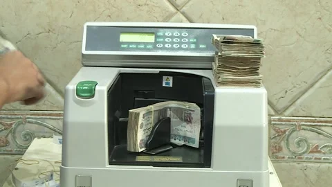 Exchange EGP to Dollar Stock Footage 252227631