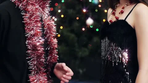 Exchange of gifts Stock Footage 12550916