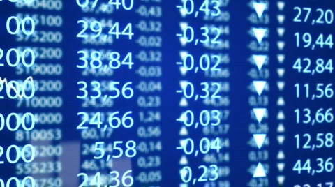 Exchange graph Stock Footage 503095