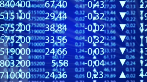 Exchange graph Stock Footage 503103