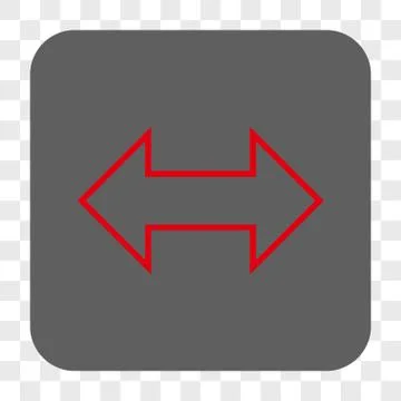 Exchange Horizontal Interface Toolbar Button Stock Illustration