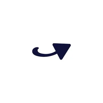 Exchange icon in flat style white background. . Stock Illustration