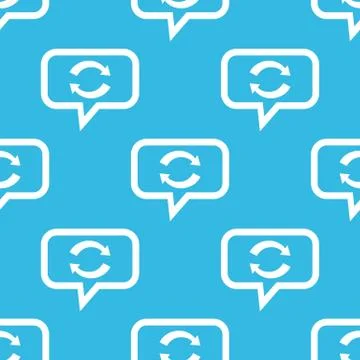 Exchange message pattern Illustrazione stock