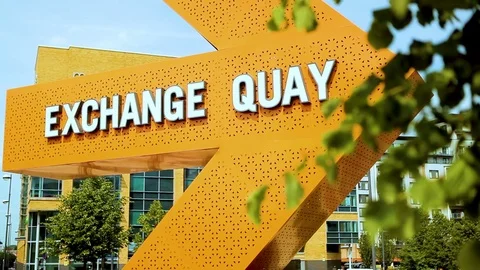 Exchange Quay - Manchester 動画素材 77994468