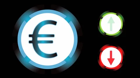 Exchange rate on black Stock Footage 96378504