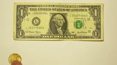 The Cur Exchange Rate Of Us Dollar Is Equal To 60 Rubles Exchange Rate Of One Us Dollar Is Equal To 60 Russian Rublesstock Footage
