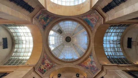 The Exchange Shopping Arcade Nottingham Interior View. Stock Footage 335618906