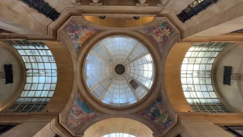 The Exchange Shopping Arcade Nottingham Interior View. Stock Footage 335618988