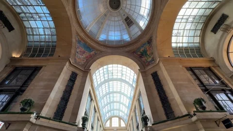 The Exchange Shopping Arcade Nottingham Interior View. Stock Footage 335619060