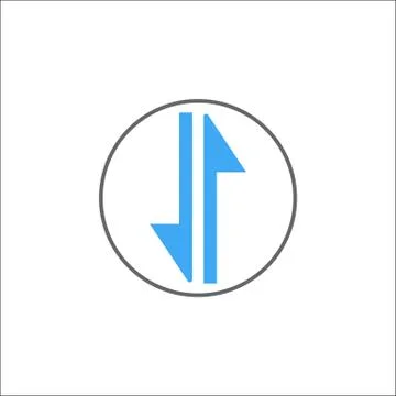 Exchange solid icon, mobile internet and 3g Illustrazione stock