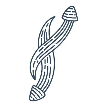 Exchange two  Arrow Direction collection Vector outline Illustrazione stock