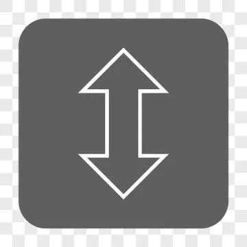 Exchange Vertical Rounded Square Button Stock Illustration