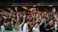 Excited Crowd German Football Team Goal World Cup 2014 Euphory Fans Celebration HD Footage