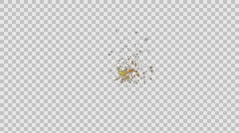 Excited Spark Effect Particles VJ Loops Motion Background Element HD Stock Footage 60295973