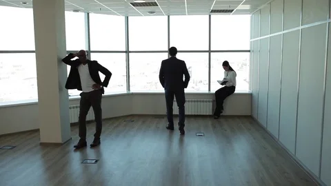 The Excitement Before the Interview Stock Footage 72558317