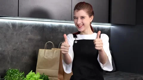 Exciting culinary adventure in a modern kitchen with fresh ingredients Vídeos de archivo 296318702