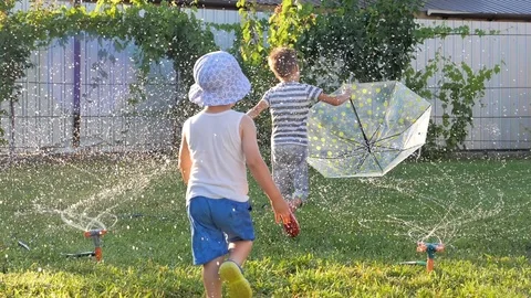 Exciting games outdoor Stock-Footage 93715569