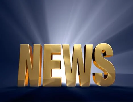 Exciting news Stock Illustration