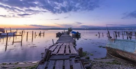 Exciting panoramic landscape Foto stock